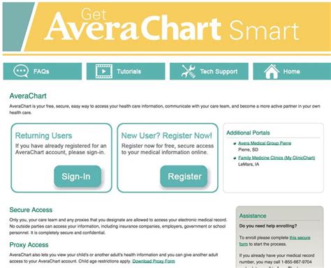 Welcome to your Patient Portal. . Avera chart log in
